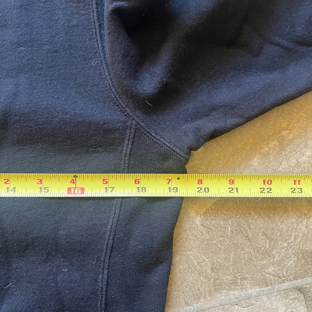 Vtg Champion Sweatshirt Size L Classic Grunge Skater Goth Minimalist Sporty Gym - Picture 6 of 7